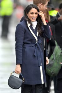 Meghan Markle JCrew Navy Coat
