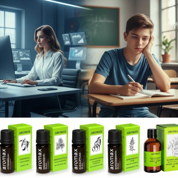 Energetizáló aromaterápiás illóolaj csomag