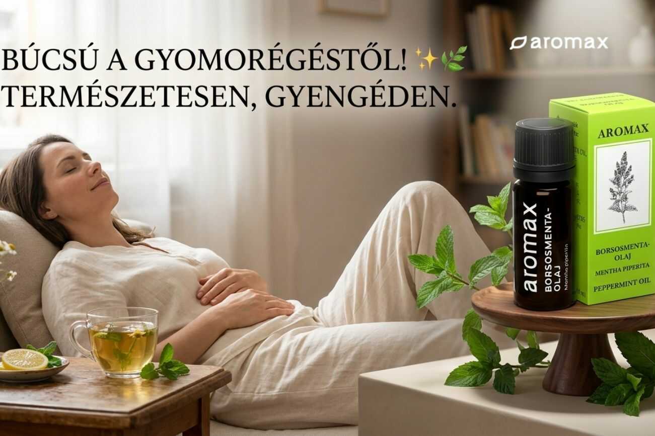 Természetes illóolajok a gyomorégés enyhítésére
