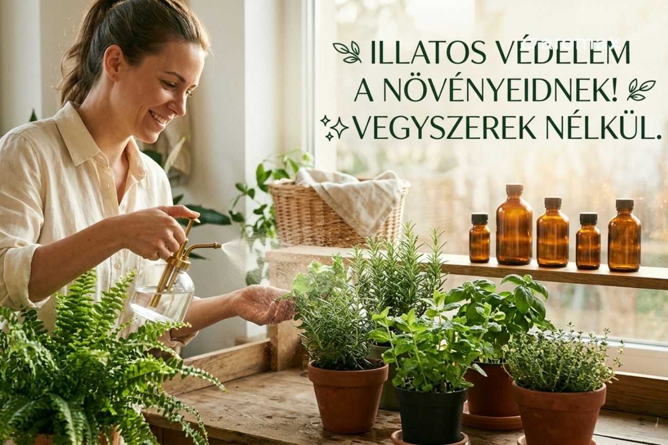 Természetes növényvédelem illóolajokkal
