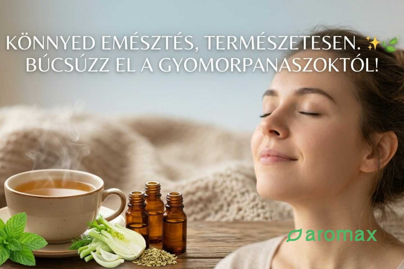 Puffadás, görcsök, kellemetlen érzés? 7 Illóolaj, ami megnyugtatja az emésztésedet!