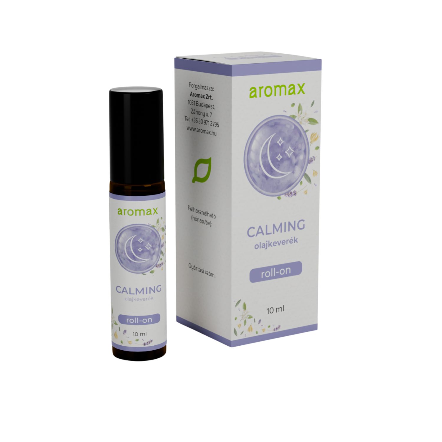 Kezdőoldal - Aromax Illóolaj webáruház 25 Calming aromaterápiás olajkeverék roll-on 10 ml