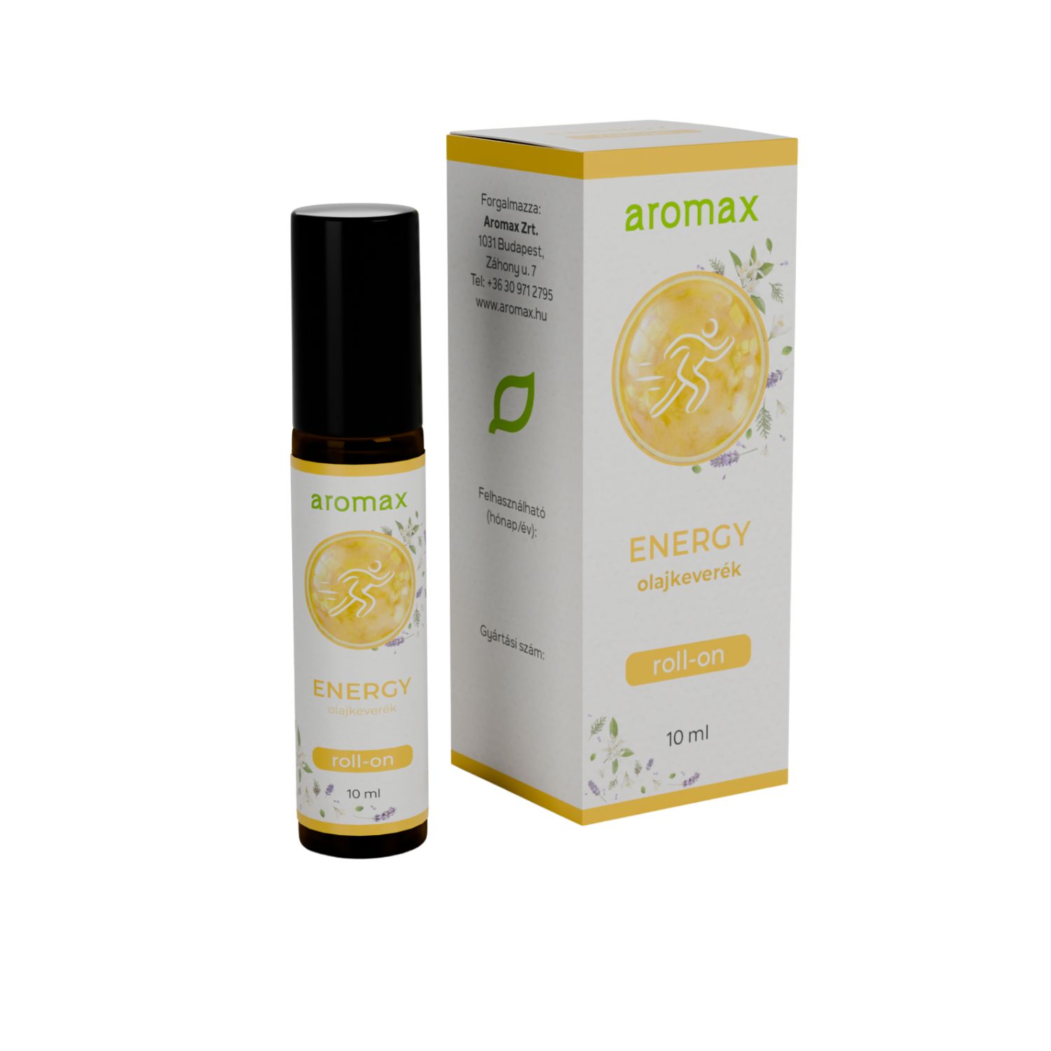 Kezdőoldal - Aromax Illóolaj webáruház 24 Energy Boost aromaterápiás olajkeverék roll-on 10 ml