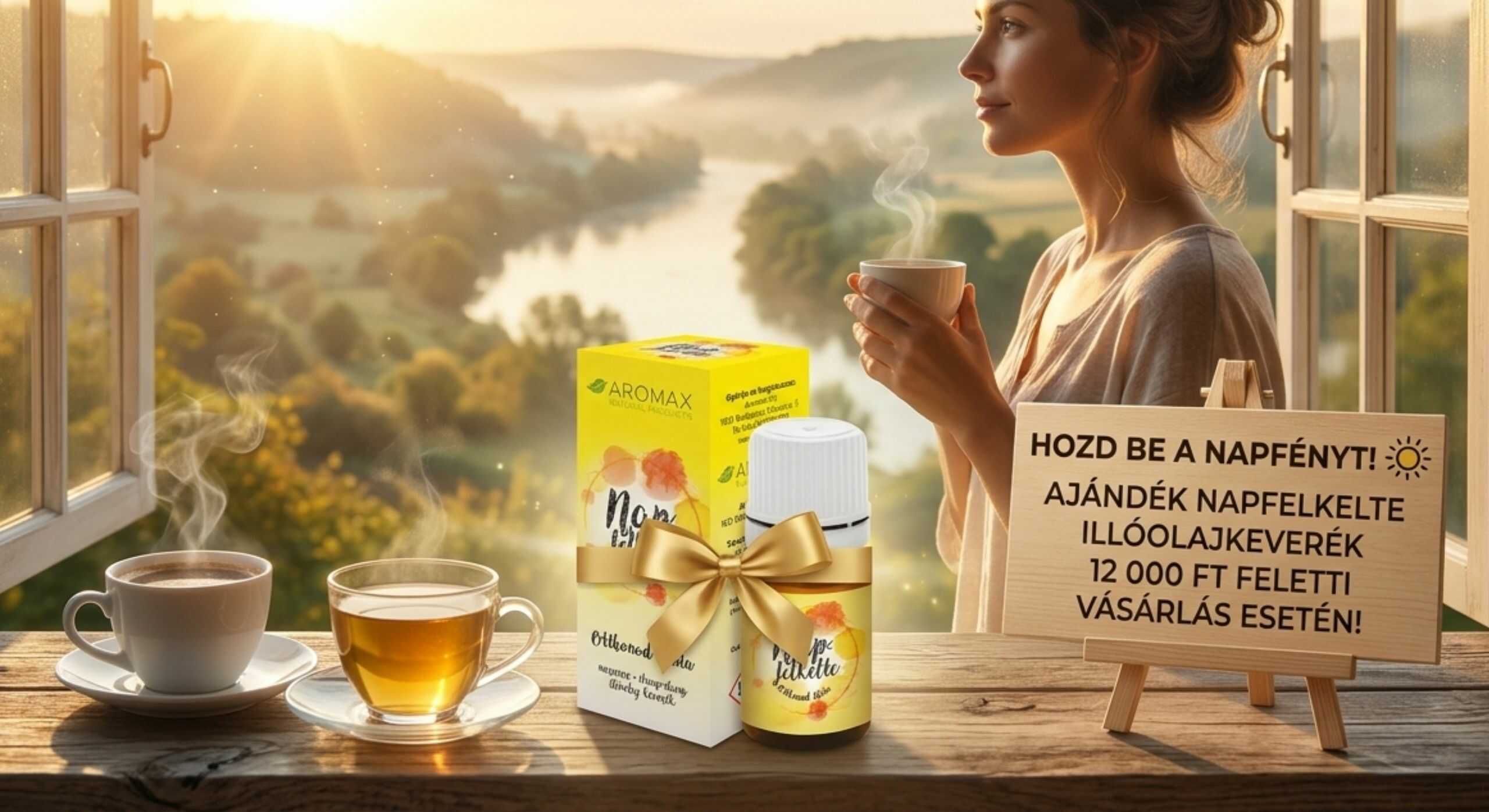 Kezdőoldal - Aromax Illóolaj webáruház 13 Ajándék Napfelkelte illóolajkeverék 8 ml