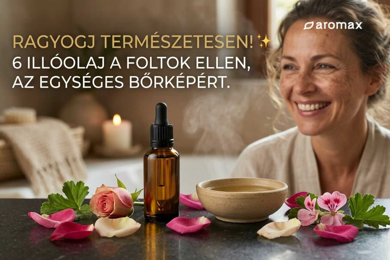 Fakó, foltos bőr? Fedezd fel a 6 gyengéd illóolajat, ami segít visszahozni arcod ragyogását és egységes tónusát!
