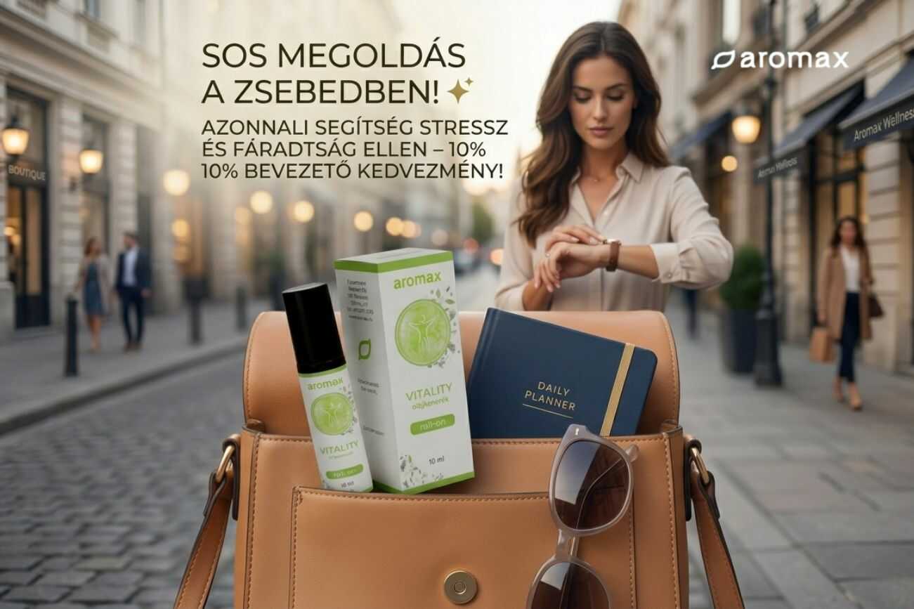 SOS megoldás a zsebben: Az aromaterápiás roll-on, ami azonnal segít a stressz vagy fáradtság ellen!
